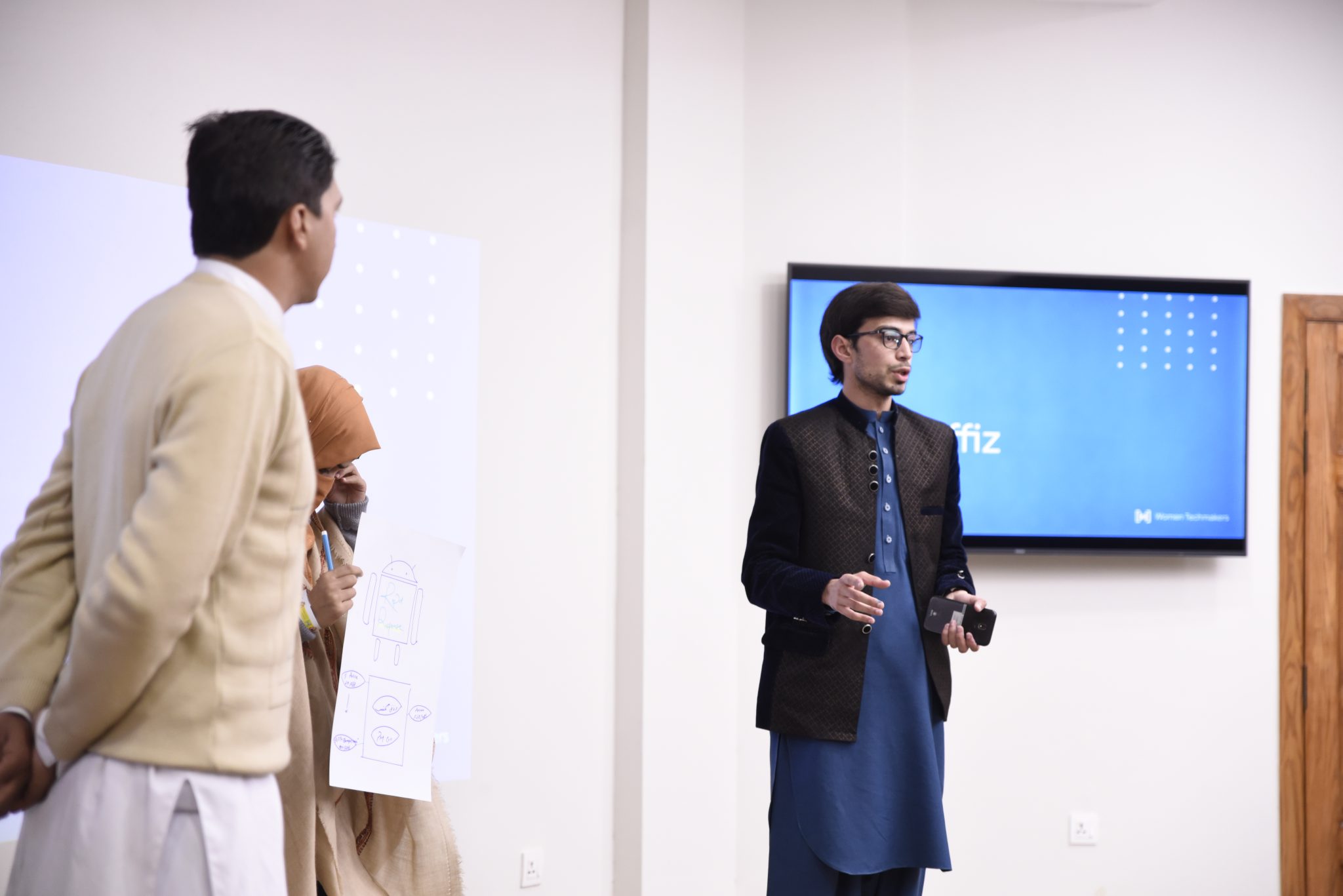 Opening session of the hackathon