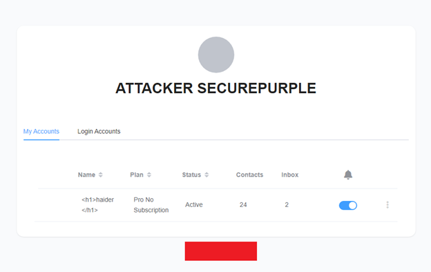 Captured Connect with Facebook authorization request in Burp Suite