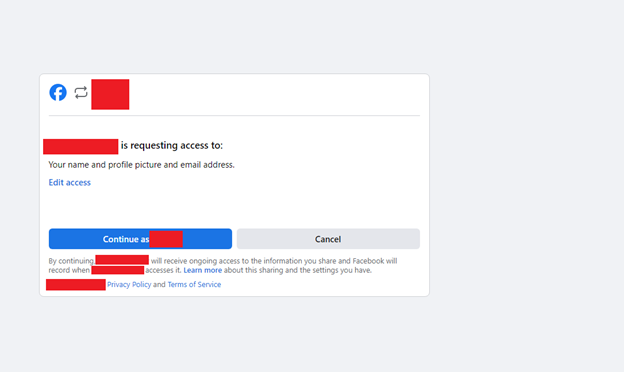 Victim's browser completes the OAuth callback